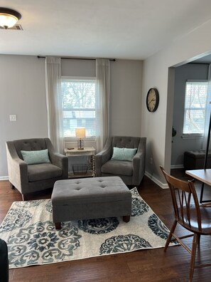 TV connectée, cheminée