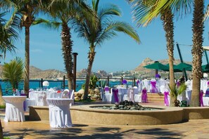 Utendørs bankettområde