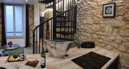 Duplex LUXE les jardins d'harmonie, avec PARKING Sarlat Centre