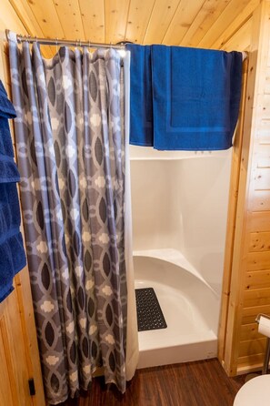 Hair dryer, towels - Cabin 1 at Widows Peak • Terlingua, Big Bend (Terlingua)