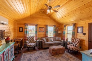 TV - Cabin 1 at Widows Peak • Terlingua, Big Bend (Terlingua)