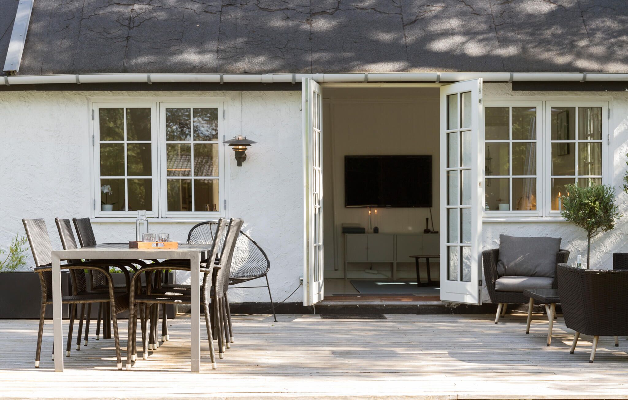 Udendørs spisemuligheder