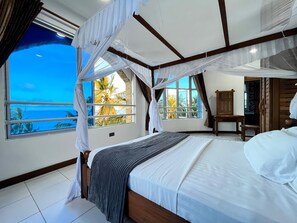 2 bedrooms, iron/ironing board, WiFi, bed sheets - Beachfront Apartment (Mombasa)