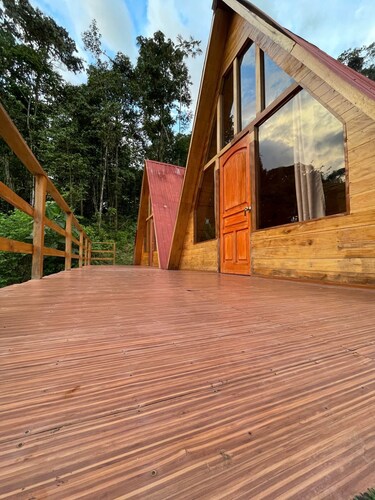 Cabañas en un Mirador, divisa la belleza amazónica