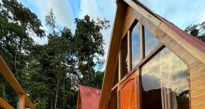 Cabañas en un Mirador, divisa la belleza amazónica