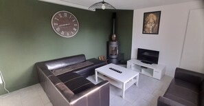 Living area - Le Calme et L'air Marin (Gonneville-en-Auge)