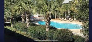 Pool - Sirena on 30A, a beautiful, updated townhome, 5 minute walk to the beach. (Santa Rosa Beach)