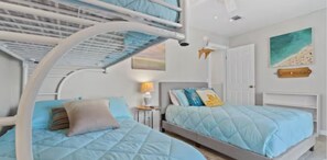 2 chambres, fer et planche Ă repasser, Wi-Fi, draps fournis