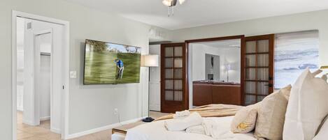 4 bedrooms, iron/ironing board, travel cot, free WiFi