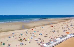 Vlak bij het strand
