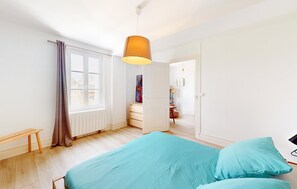 4 chambres, lit parapluie, Wi-Fi gratuit