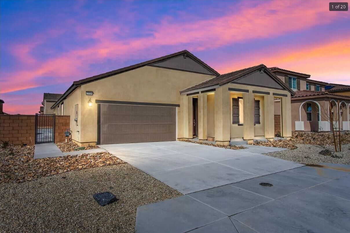 One-story home for families & pets w large fenced backyard
