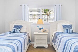 3 bedrooms, desk, iron/ironing board, travel crib - Charming 3 Bedroom Escape w/Heated Pool! (Cocoa Beach)