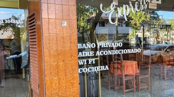 Fassade der Unterkunft