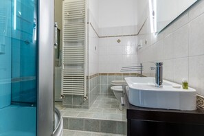Shower, hair dryer, bidet