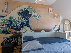 2 chambres, lit de bébé portatif, accès au Wi-Fi (inclus)
