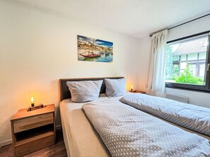 2 quartos, berço de viagem, Wi-Fi de cortesia