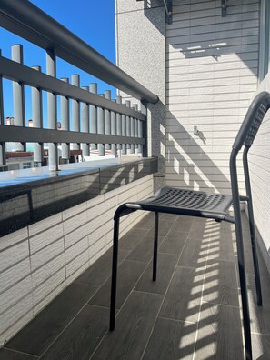 Standard Double Room, 1 Queen Bed | Terrace/patio - Wind Sea Hill Inn (Hengchun)