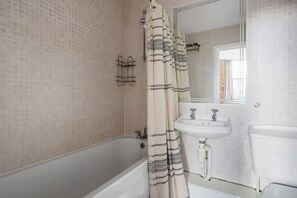 Hair dryer, towels