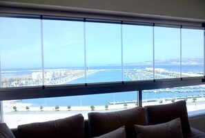 Interior -  Full sea view apartment located opposite Marina Bay. (Tanger)