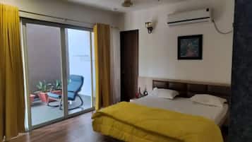 2 chambres, fer et planche Ă  repasser, Wi-Fi, draps fournis