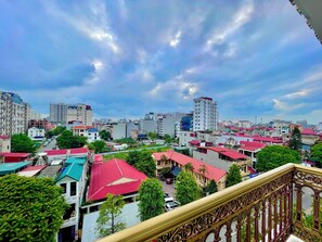 Habitación panorámica doble | Terraza o patio