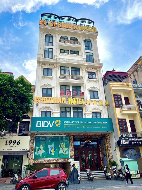 Fassade der Unterkunft