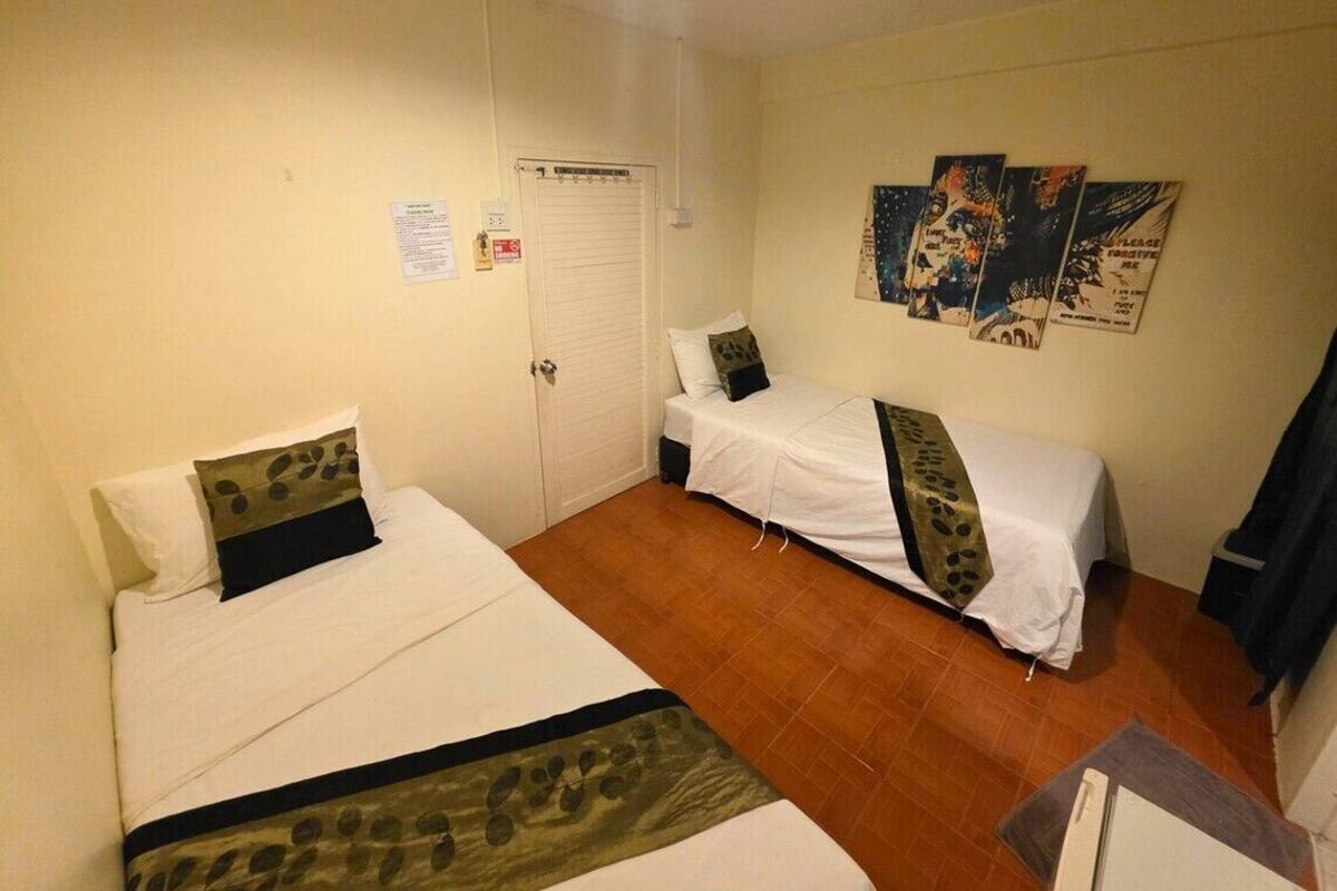 经济双床房, 无烟房, 空调 | 客房内保险箱、隔音、免费 WiFi、床单