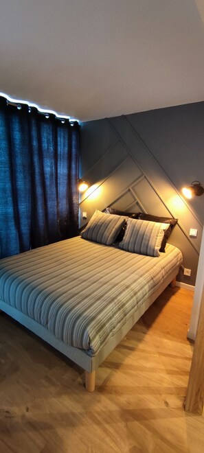 2 habitaciones, wifi gratis y ropa de cama