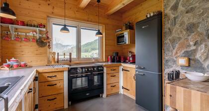 Freistehendes Chalet Ski in-Ski out mit Sauna
