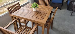 Opções para refeição ao ar livre