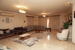 Living area - villa in deplomaseen district (Sheikh Zayed City)
