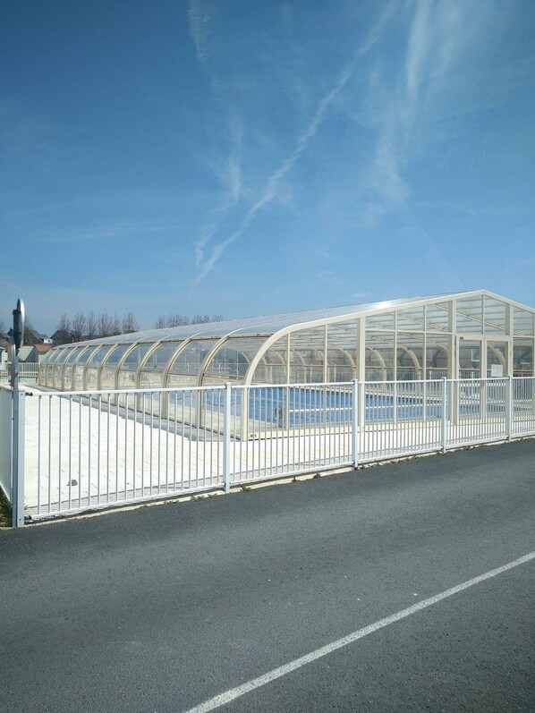 Piscine couverte, piscine chauffée