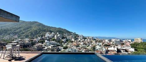 Una piscina climatizada