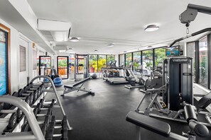 Fitness facility - Beautiful Luana Waikiki with large private lanai (Honolulu)