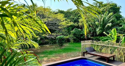 2 bedroom, 2 bathroom villa with private swimming pool.