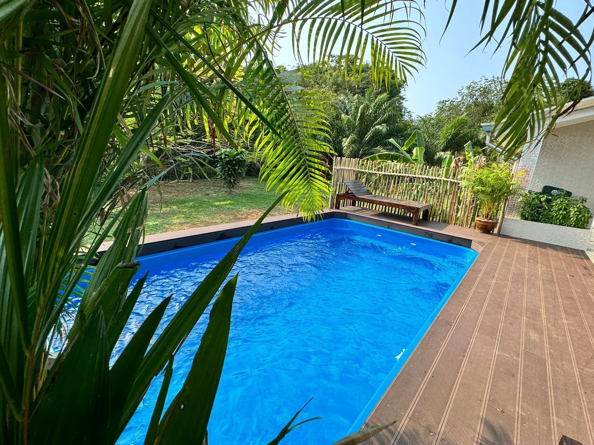 Alberca al aire libre 