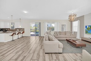 Televisión y oficina 