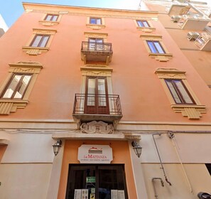 Façade de l’hébergement