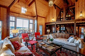 Fireplace, DVD player