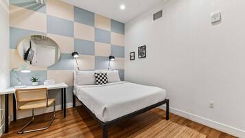 2 chambres, bureau, fer et planche à repasser, Wi-Fi gratuit