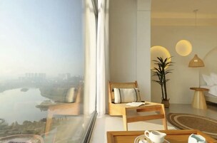 Luxury-Penthouse, Seeblick | Individuell dekoriert, Schreibtisch, kostenloses WLAN