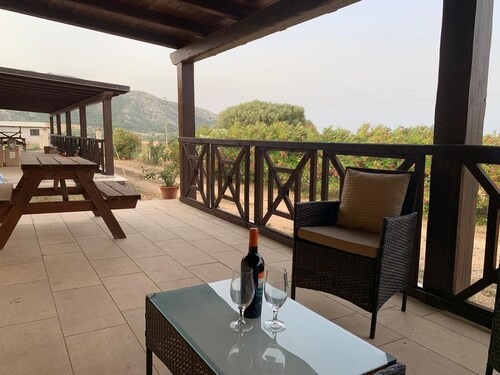 APARTMENT TERRACE SEA VIEW, TRILO, A/C AREA OROSEI