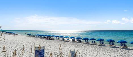 Accommodatie ligt op het strand