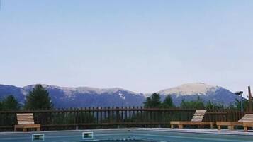 Seasonal outdoor pool
