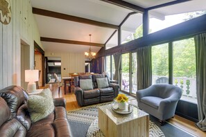 House (4 Bedrooms) | Interior - Winhall Home w/ Sauna < 1 Mi to Stratton Mountain! (Bondville)