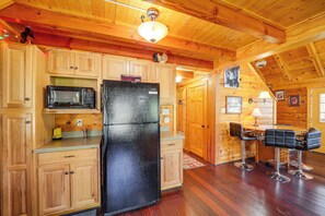 House (3 Bedrooms) | Interior - Cozy Family Cabin w/ Hot Tub - 10 Mi to App State! (Deep Gap)