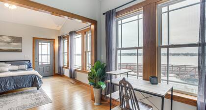 Waterfront Buckeye Lake House: Deck + Views!