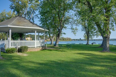 Balcony + Scenic Views: Chautauqua Lake Retreat