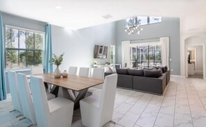 House, 5 Bedrooms | Dining - Beautiful 5 Bed Villa With Game Room And Pool 5 Bedroom Home by RedAwning (Kissimmee)